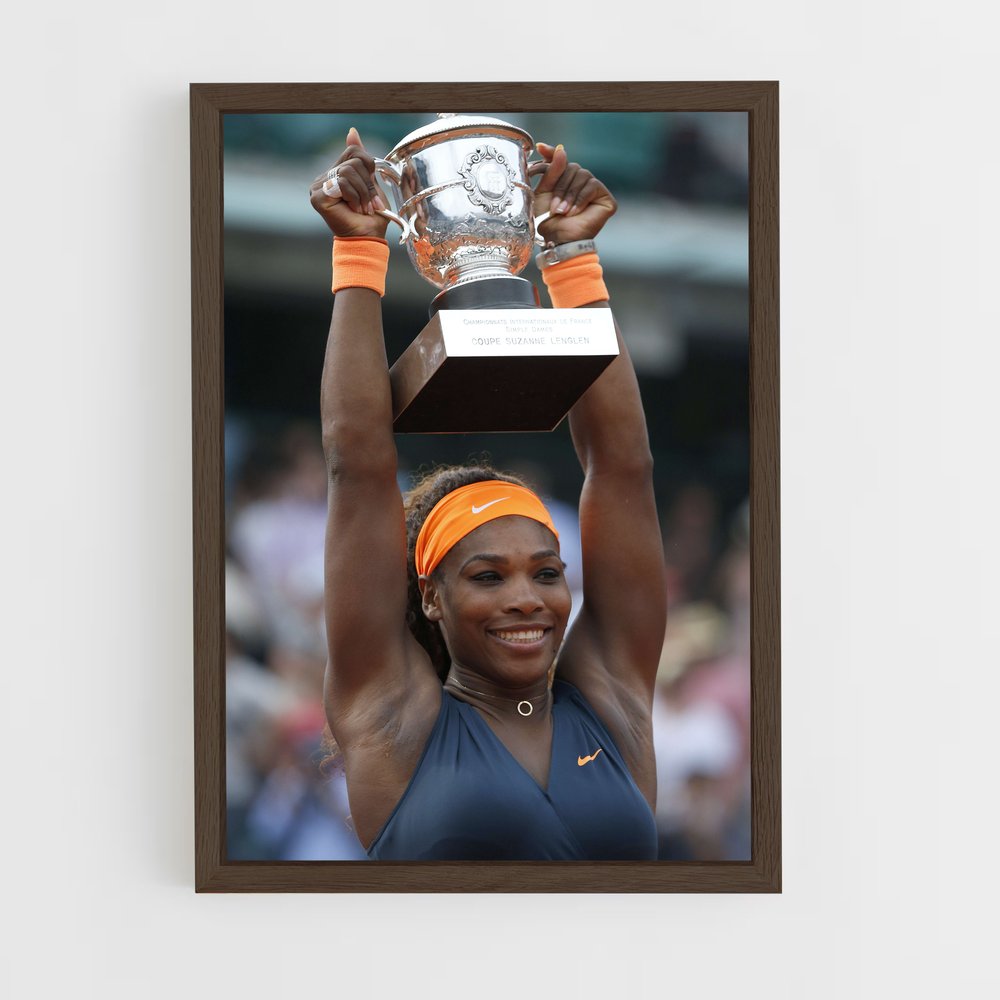 Poster Triomphe de Serena – affiche Tennis (vue 5)